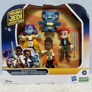 Disney STAR WARS Young Jedi Adventures KAI, Lys, Nash & Nubs Figures 2023 NIB
